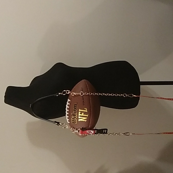 HANDMADE Football Purse (KANSAS CITY CHIEFS) - Picture 6 of 17
